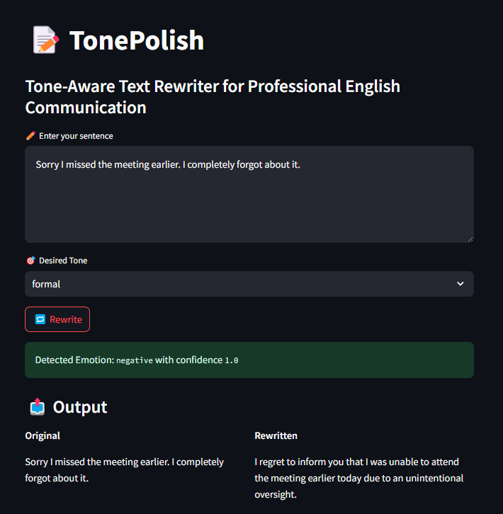 TonePolish Demo 1